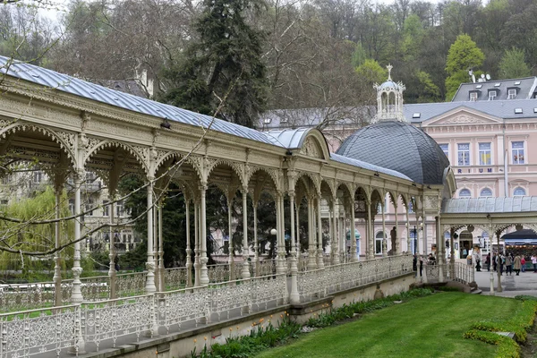 Sadova colonnade in Karlovy Vary — Stock Photo, Image