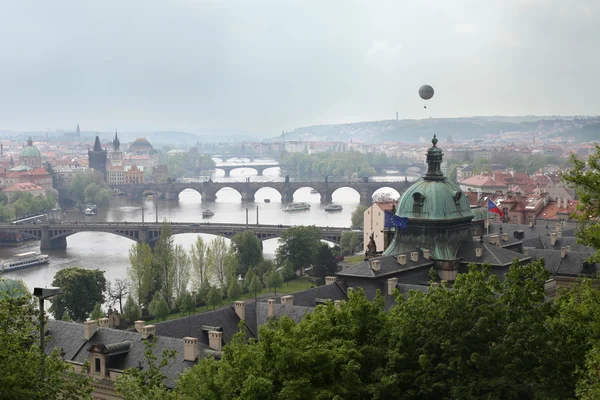 Blick auf die Moldau — Stockfoto