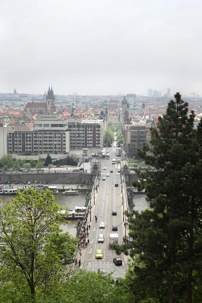 View of Cechuv bridge — Stock Photo, Image