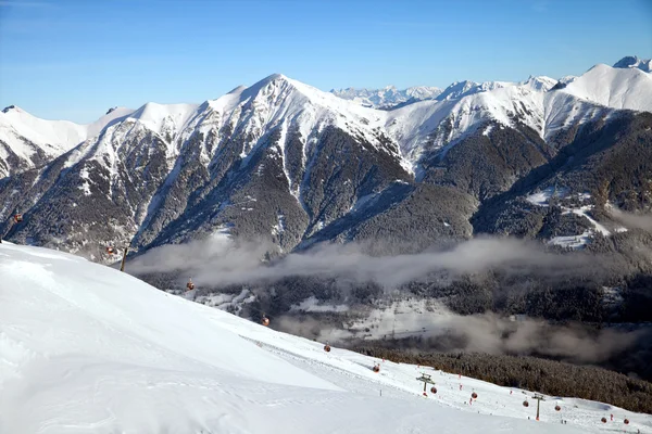 Kabelbaan in bad gastein — Stockfoto