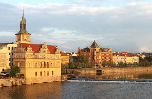 Smetana Müzesi ve vltava — Stok fotoğraf