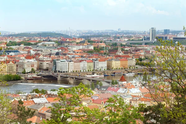 Ponte di Jiraskuv — Foto Stock