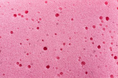  Pembe sünger deseni. Yaklaş, makro fotoğraf..