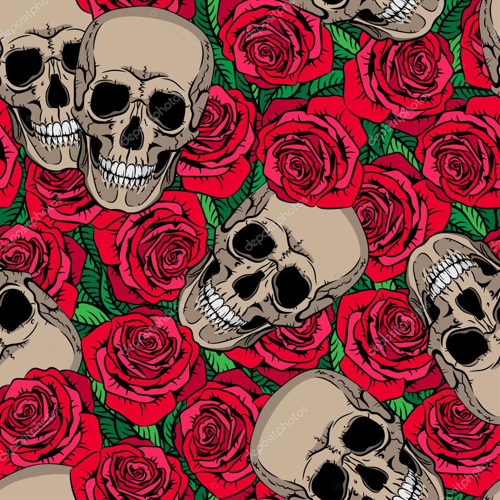 Imagenes De Calaveras Rojas | patrones sin fisuras con calaveras y rosas rojas archivo Imagenes De Calaveras Rojas | patrones sin fisuras con calaveras y rosas rojas archivo