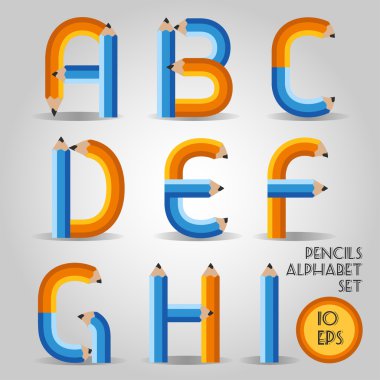 ahşap kalem tarzı alfabesi