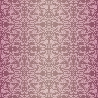 pembe Barok desen