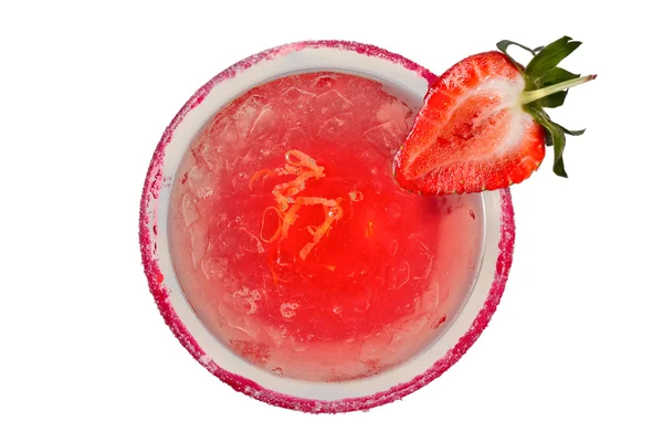 Erdbeercocktail Martini — Stockfoto