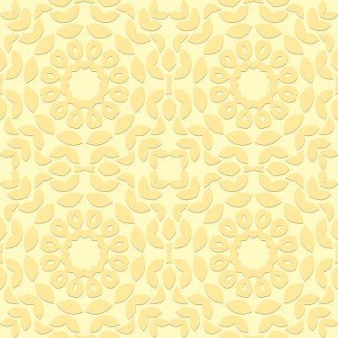 Mandalalı, çiçeksiz desen. Etnik fayanslı süs. Geometrik baskı tasarımı. Klasik yinelenen arkaplan dokusu. Seramik döşeme dokusu.