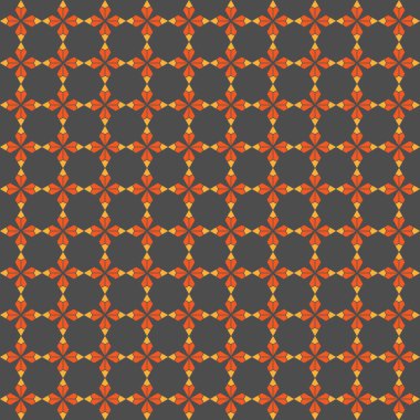 Kusursuz desen. Soyut Geometrik Desen. Vektör İllüstrasyonu. Doku Arkaplanı.