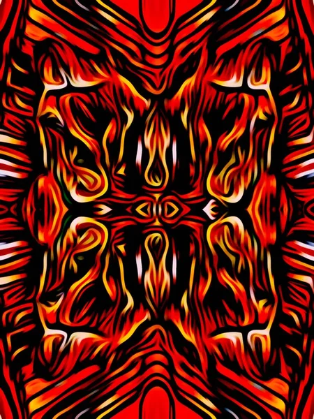 Fire Effect Abstract Background Abstract Colorful Design Mix Red Yellow — Stok fotoğraf