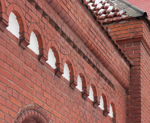 Baksteen het platform — Stockfoto