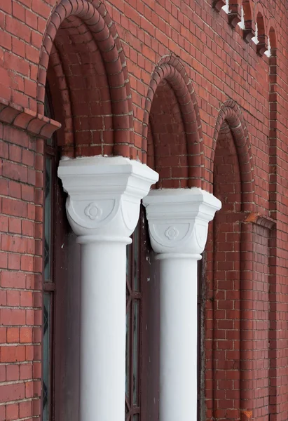 Baksteen het platform — Stockfoto