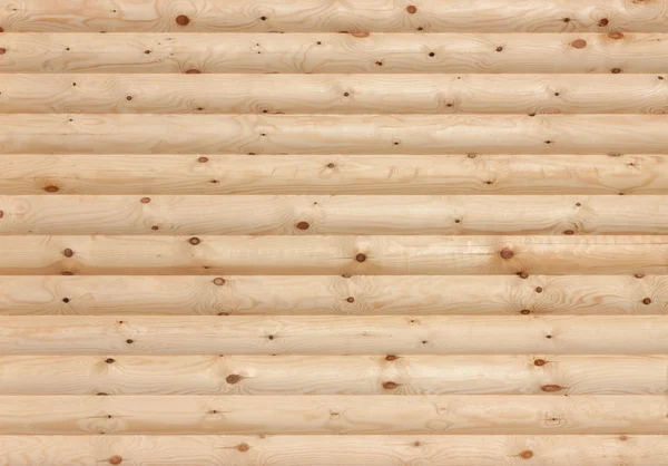 Wooden logs wall — Stock Photo, Image