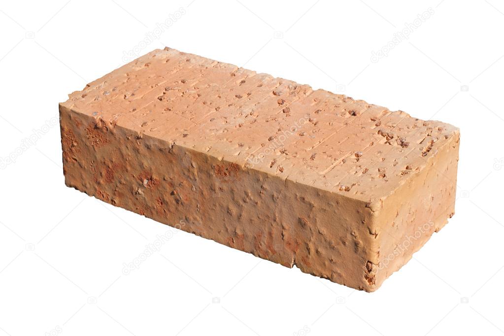 Red brick with granite grains