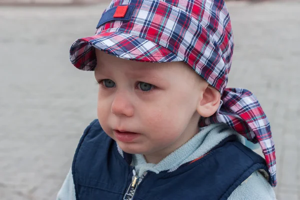 Sad child crying — Stock Photo, Image