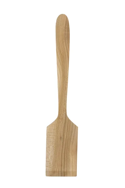 Espátula de madera de cocina aislada — Foto de Stock