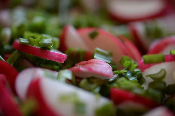 Salade Oignons Radis — Photo
