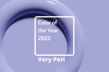 Mor arkaplan üzerinde 3d menekşe torus oluşturma metni