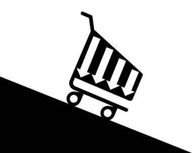 alışveriş sepeti yokuş aşağı