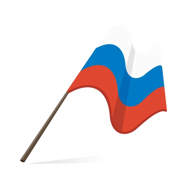 Флаг России, флаг Российской Федерации — стоковый вектор