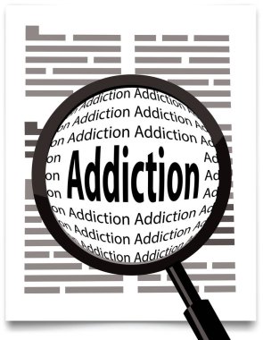 Büyüteçle bağımlılık