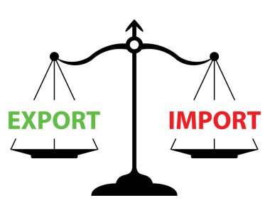 İhracata karşı ithalatı ölçen ölçekler, eşit konsept