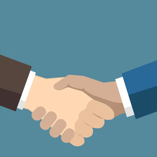 Handslag Affärspartnerskap Koncept — Stock vektor