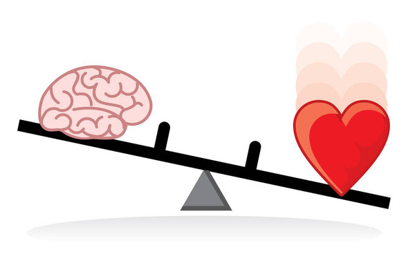 мозг и сердце на коже