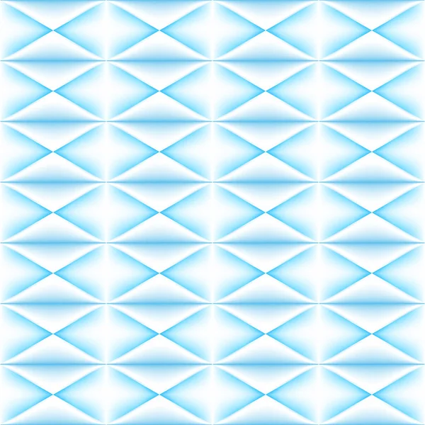 Blauw Geometrisch Naadloos Behang — Stockvector