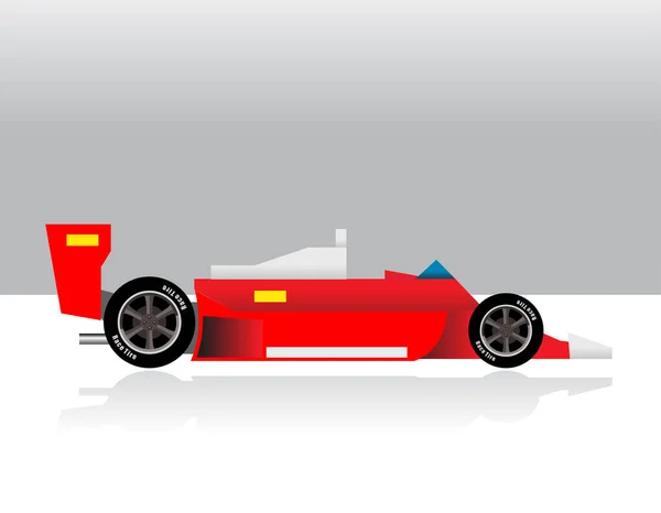 Formel Track Banner Vektor Illustration — Stockvektor