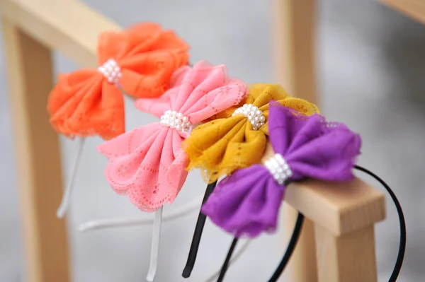 Cute hair crowns — Stock Photo, Image