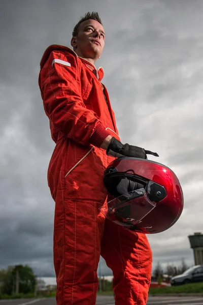 Formula 1 pilot — Stock Photo, Image