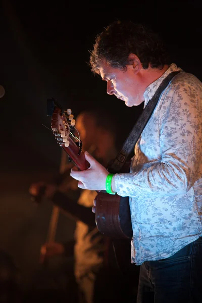 Louth,Ireland,May 4th 2014,John Spillane and his band perform live at Vantastival,Bellurgan Park,County Louth on May 4th 2014 in Louth,Ireland — Stock Photo, Image