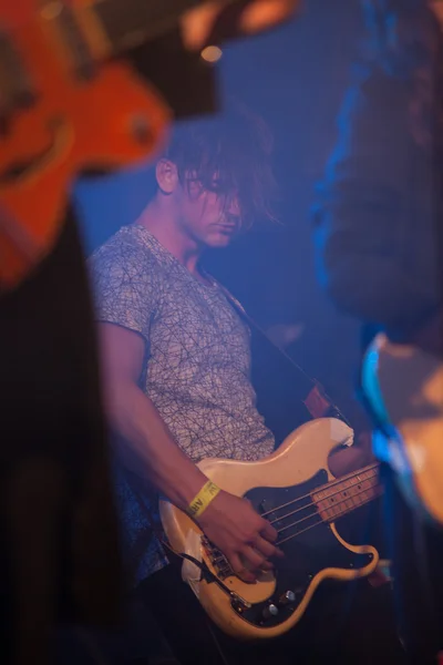 Westport, County Mayo, Ireland, 28th June 2014, Little Green cars perform live at the Westport Festival, Westport, County Mayo on 28th June — стоковое фото