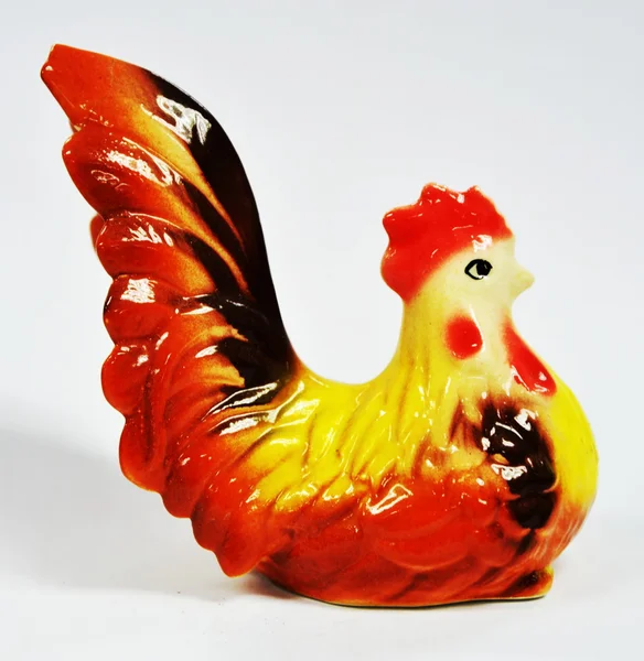 Ceramics chicken — Stock Photo, Image