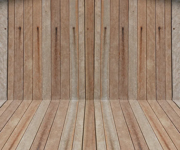 Brown wood perspective background — Stock Photo, Image