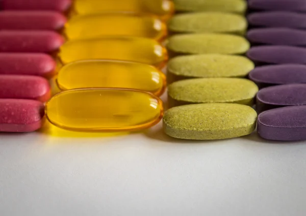 Colorful tablets — Stock Photo, Image