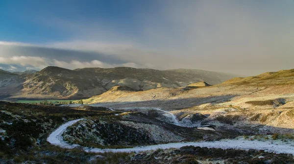 Vía blanca — Foto de Stock