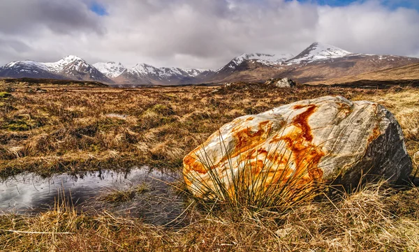 Den skotske steinen. – stockfoto