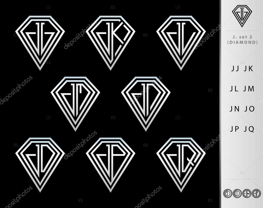Monogram Design With Letter J Set Vector Image By C Kubanek Vector Stock Monogram Design With Letter J Set Vector Image By C Kubanek Vector Stock