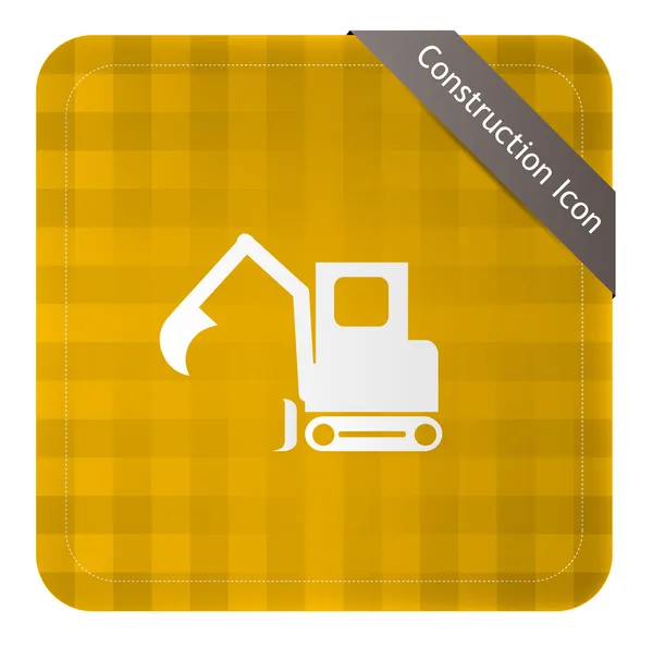 Digger Machine icon — Stock Vector