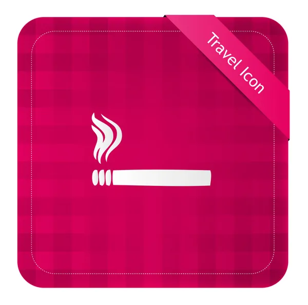 Ícone de fumar — Vetor de Stock
