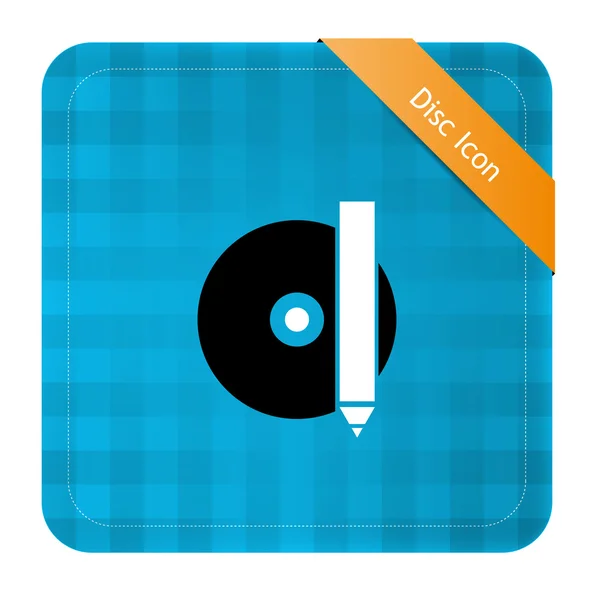 Disco musical (Icono de disco)  ) — Vector de stock