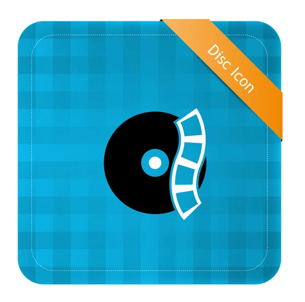 Disc muzical (Disc Icon  ) — Vector de stoc