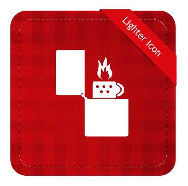 Lichtere pictogram — Stockvector