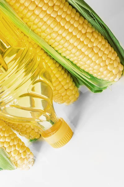 玉米油 — 图库照片