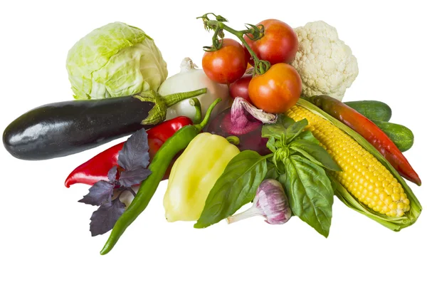 Grönsaker isolera — Stockfoto