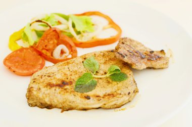 ızgara dana biftek, gıda