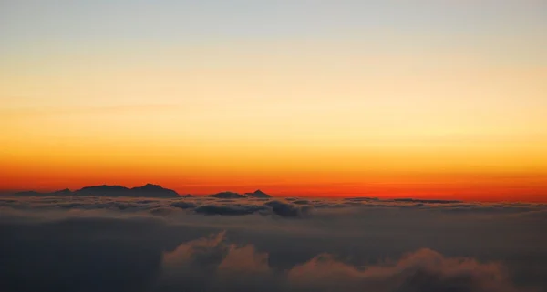 De zee van mist in thailand. — Stockfoto