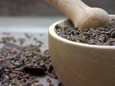 kakao nibs havaneli içinde
